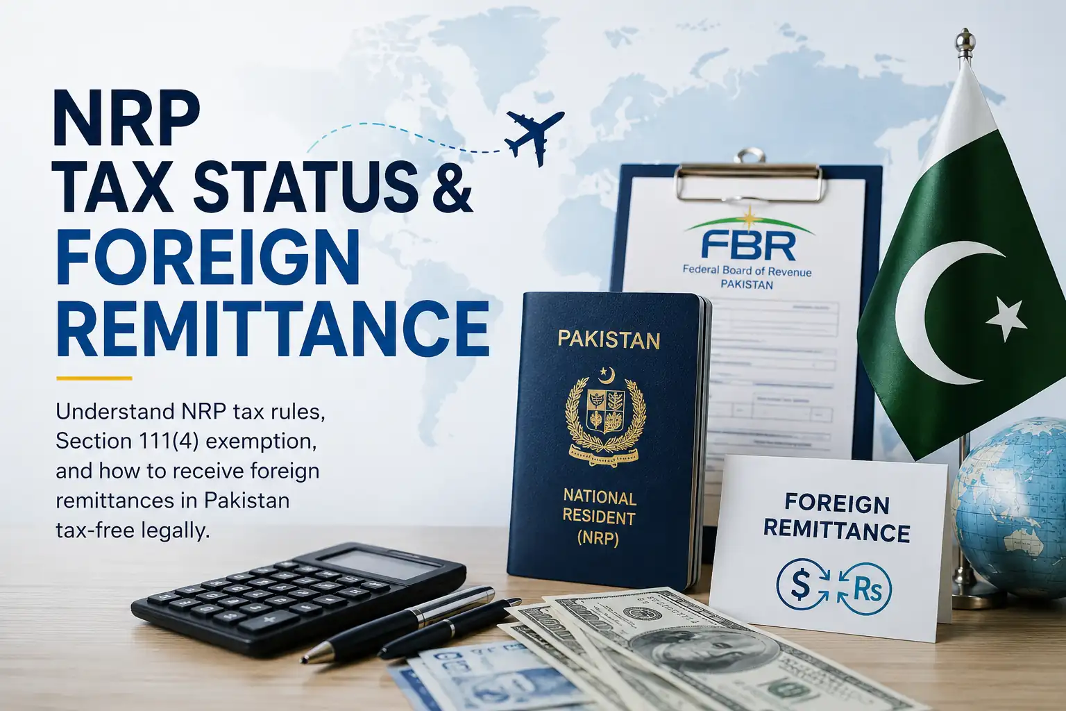 NRP Tax Status & Foreign Remittance Exemption Pakistan
