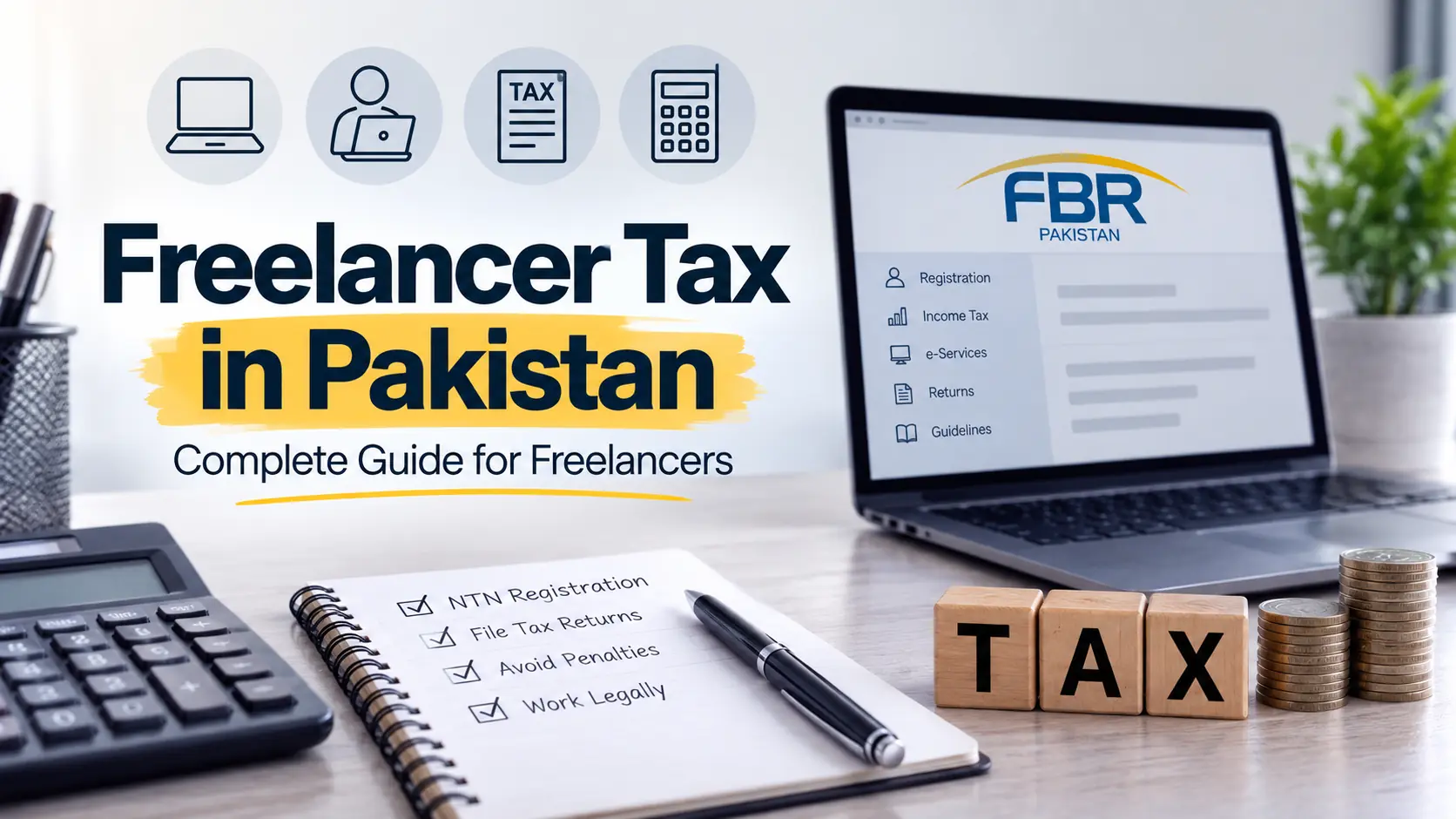 Freelancer Tax in Pakistan 2026: PSEB & 0.25% FBR Guide